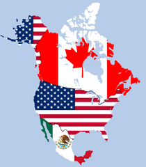 NAFTA Map